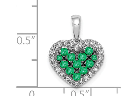 14k White Gold Pendants Style PM5268 - Classique Jewelry Inc.