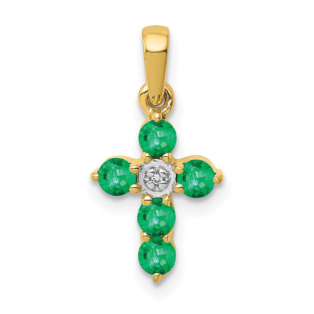 14k Yellow Gold Pendants Style PM5269 - Classique Jewelry Inc.