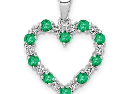 14k White Gold Pendants Style PM5270 - Classique Jewelry Inc.