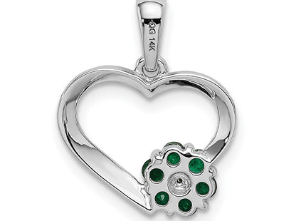 14k White Gold Pendants Style PM5271 - Classique Jewelry Inc.