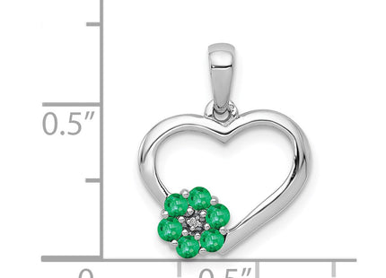 14k White Gold Pendants Style PM5271 - Classique Jewelry Inc.