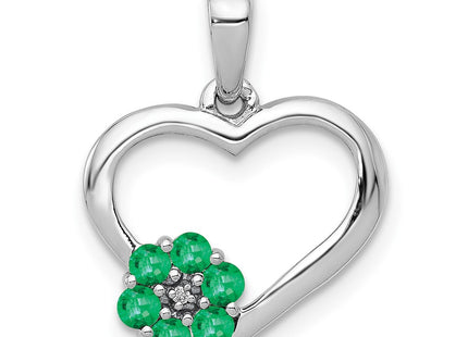 14k White Gold Pendants Style PM5271 - Classique Jewelry Inc.
