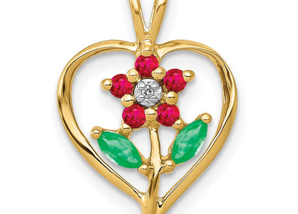 14k Yellow Gold Pendants Style PM5274 - Classique Jewelry Inc.