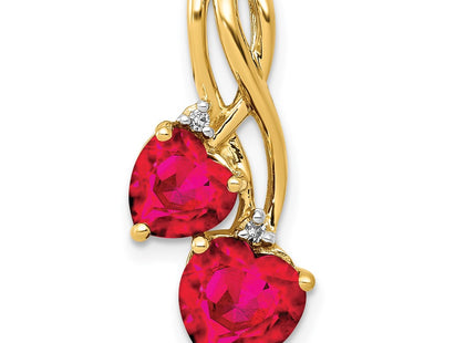 14k Yellow Gold Pendants Style PM5276 - Classique Jewelry Inc.
