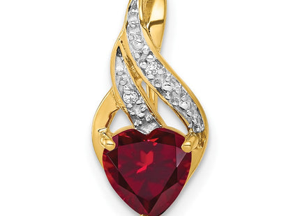 14k Yellow Gold Pendants Style PM5277 - Classique Jewelry Inc.