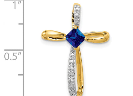 14k Yellow & Rhodium Jewelry Style PM5278 - Classique Jewelry Inc.