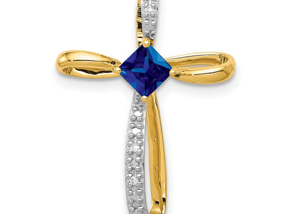 14k Yellow & Rhodium Jewelry Style PM5278 - Classique Jewelry Inc.