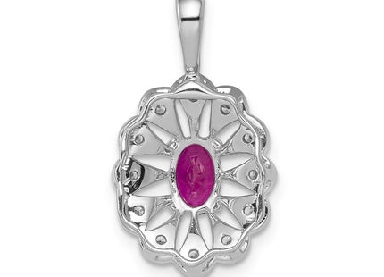 14k White Gold Pendants Style PM5279 - Classique Jewelry Inc.