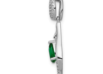 14k White Gold Pendants Style PM5281 - Classique Jewelry Inc.