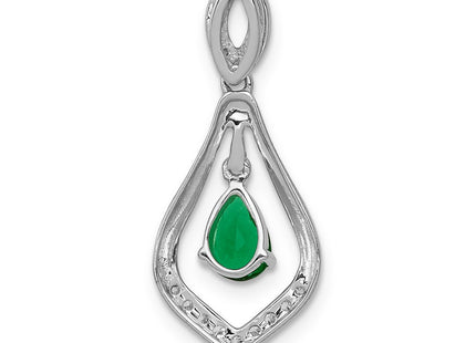 14k White Gold Pendants Style PM5281 - Classique Jewelry Inc.