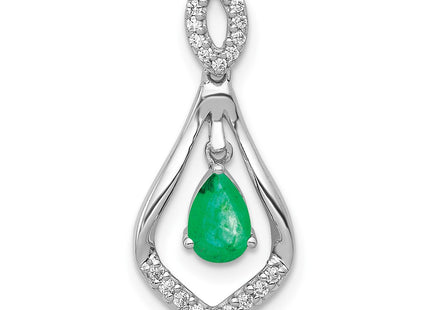 14k White Gold Pendants Style PM5281 - Classique Jewelry Inc.