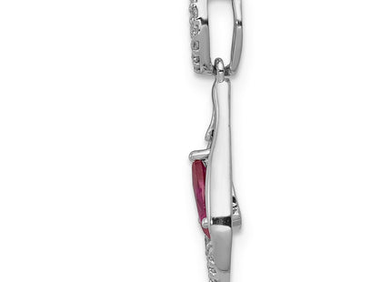 14k White Gold Pendants Style PM5281 - Classique Jewelry Inc.