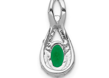 14k White Gold Pendants Style PM5283 - Classique Jewelry Inc.
