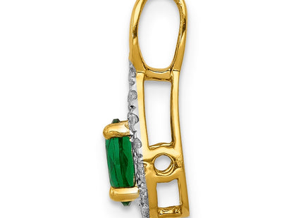 14k Yellow Gold Pendants Style PM5283 - Classique Jewelry Inc.