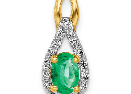 14k Yellow Gold Pendants Style PM5283 - Classique Jewelry Inc.