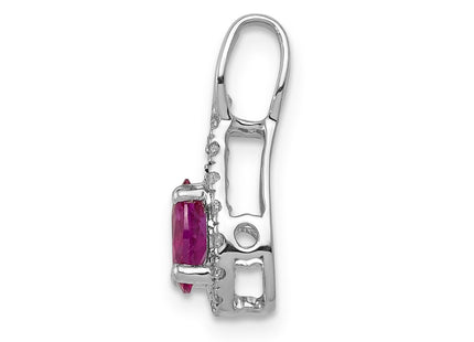 14k White Gold Pendants Style PM5283 - Classique Jewelry Inc.