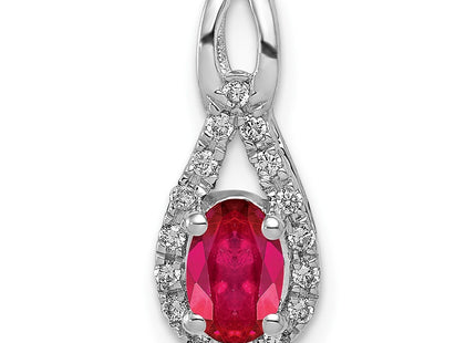 14k White Gold Pendants Style PM5283 - Classique Jewelry Inc.