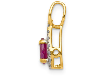 14k Yellow Gold Pendants Style PM5283 - Classique Jewelry Inc.