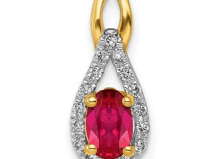 14k Yellow Gold Pendants Style PM5283 - Classique Jewelry Inc.