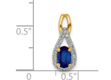 14k Yellow Gold Pendants Style PM5283 - Classique Jewelry Inc.