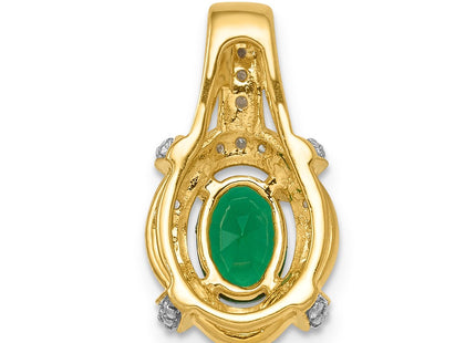 14k Yellow Gold Pendants Style PM5284 - Classique Jewelry Inc.