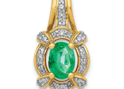 14k Yellow Gold Pendants Style PM5284 - Classique Jewelry Inc.
