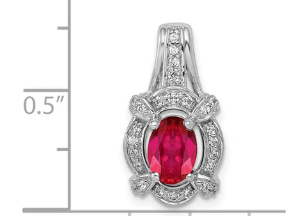 14k White Gold Pendants Style PM5284 - Classique Jewelry Inc.