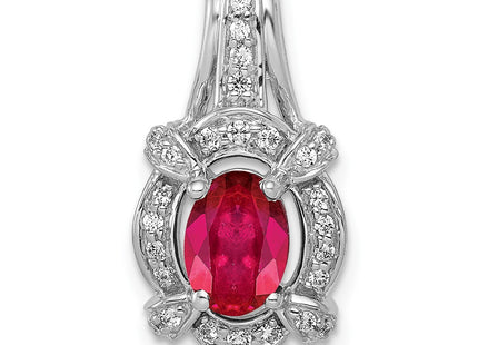 14k White Gold Pendants Style PM5284 - Classique Jewelry Inc.