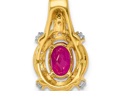 14k Yellow Gold Pendants Style PM5284 - Classique Jewelry Inc.