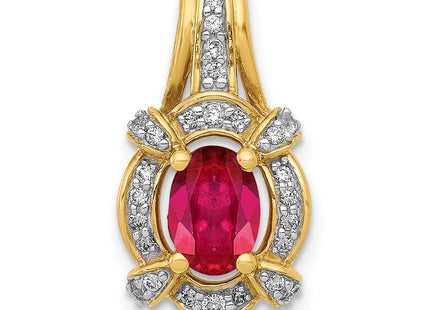 14k Yellow Gold Pendants Style PM5284 - Classique Jewelry Inc.