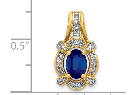 14k Yellow Gold Pendants Style PM5284 - Classique Jewelry Inc.