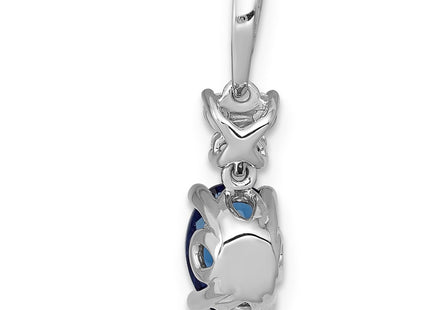 14k White Gold Pendants Style PM5286 - Classique Jewelry Inc.