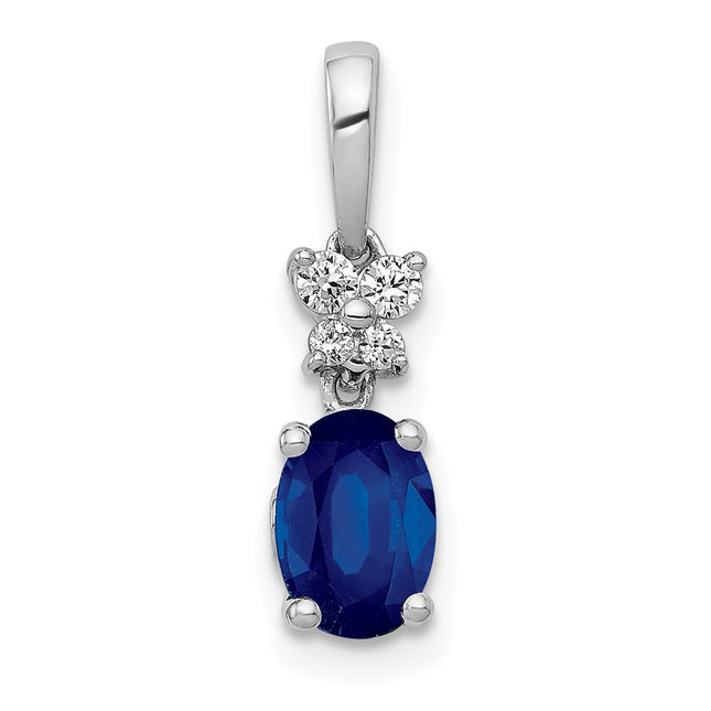 14k White Gold Pendants Style PM5286 - Classique Jewelry Inc.