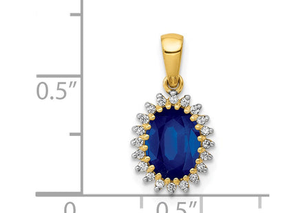 14k Yellow Gold Pendants Style PM5287 - Classique Jewelry Inc.