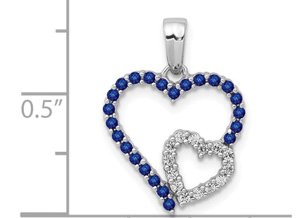 14k White Gold Pendants Style PM5289 - Classique Jewelry Inc.