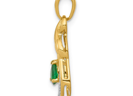 14k Yellow Gold Pendants Style PM5291 - Classique Jewelry Inc.