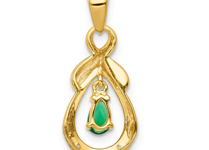 14k Yellow Gold Pendants Style PM5291 - Classique Jewelry Inc.