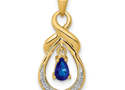 14k Yellow Gold Pendants Style PM5291 - Classique Jewelry Inc.