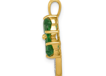 14k Yellow Gold Pendants Style PM5293 - Classique Jewelry Inc.