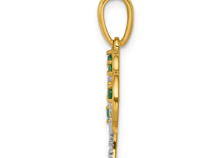14k Yellow Gold Pendants Style PM5294 - Classique Jewelry Inc.