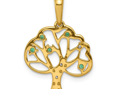 14k Yellow Gold Pendants Style PM5294 - Classique Jewelry Inc.