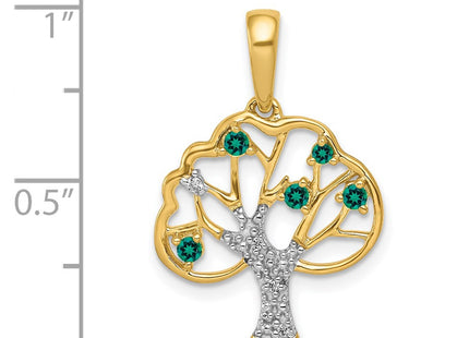 14k Yellow Gold Pendants Style PM5294 - Classique Jewelry Inc.