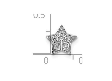 14k White Gold Pendants Style PM6608 - Classique Jewelry Inc.