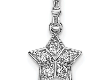 14k White Gold Pendants Style PM6610 - Classique Jewelry Inc.