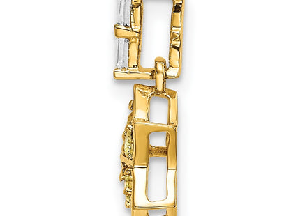 14k Yellow Gold Pendants Style PM6611 - Classique Jewelry Inc.