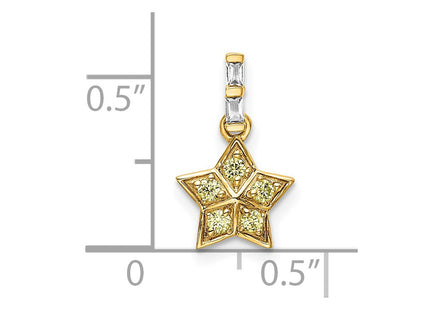 14k Yellow Gold Pendants Style PM6611 - Classique Jewelry Inc.