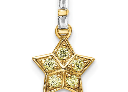 14k Yellow Gold Pendants Style PM6611 - Classique Jewelry Inc.
