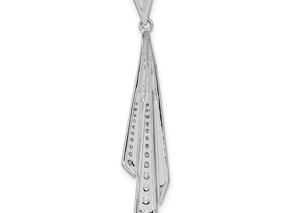 14k White Gold Pendants Style PM6854 - Classique Jewelry Inc.