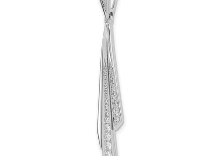 14k White Gold Pendants Style PM6854 - Classique Jewelry Inc.
