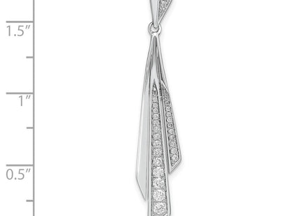 14k White Gold Pendants Style PM6854 - Classique Jewelry Inc.